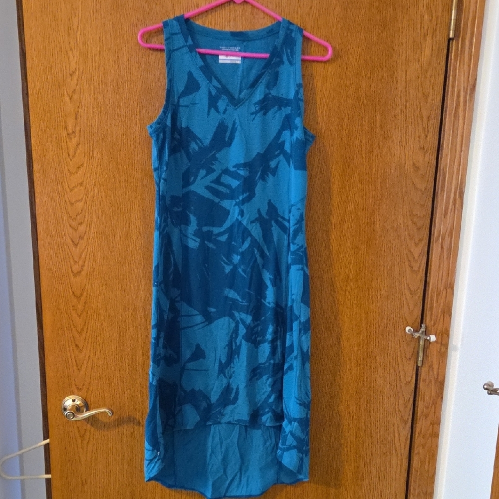 Blue Sleeveless Dress